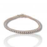 Ριβιέρα ασημένια 925° επιπλατινωμένη  2.7mm (code SHK915130)