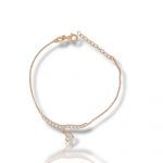 Bracciale Cuore in argento 925° dorato (code SHK756R)