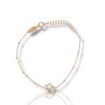 Bracciale stella in argento 925° dorato (code SHK879)