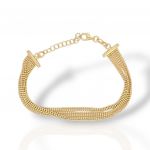 Gold plated silver 925º brangle (code SVX2500354)