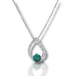 Platinum plated silver 925º necklace (code FC008731)