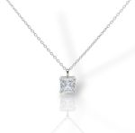 Platinum plated silver 925° necklace  (code FC008830)
