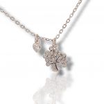 Girocollo Albero della vita in argento 925° rodiato (code FC006022)