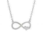  Platinum plated silver 925°  necklace (code S234186)