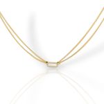 Κολιέ απο επιχρυσωμένο ασήμι 925° (code SVX2402604)