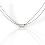 Κολιέ απο επιπλατινωμένο ασήμι 925° (code SVX2402606)