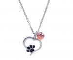  Platinum plated silver 925° necklace (code S260714)