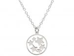 Girocollo Stelle in argento 925° rodiato (code S265078)