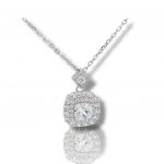 Platium plated silver 925° necklace  (code FC010864)