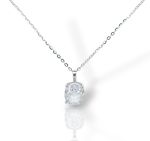 Platinum plated silver 925° necklace  (code FC010961)