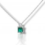 Platinum plated silver 925º necklace (code FC011721)