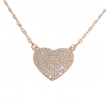 Girocollo Cuore in argento 925° dorato (code FC004153)