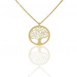 Gold plated silver 925° necklace  (code SHK991G)