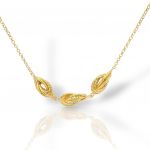 Gold plated silver 925º necklace (code SVX2400013)