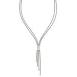 Platinum plated silver 925º necklace (code SVX2400099)