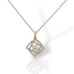 Κολιέ απο επιχρυσωμένο ασήμι 925° (code FC013381)