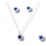 Silver jewelry set M2824