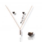 Silver jewelry set M2820