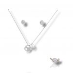 Silver jewelry set M2822