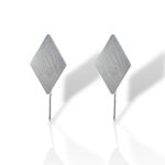 Σκουλαρίκια απο επιπλατινωμένο ασήμι 925° (code SHK0018444)