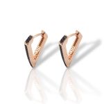 Σκουλαρίκια κρικάκια απο επιχρυσωμένο ασήμι 925° (code FCM002831)