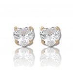 Gold plated silver 925º  earrings(code FC005061)