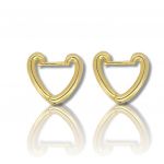 Orecchini in argento 925° dorato  (code FC006230)