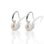 Σκουλαρίκια απο επιπλατινωμένο ασήμι 925° (code FC008270)