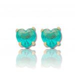 Gold plated silver 925º  earrings (code FC008398)