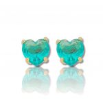 Gold plated silver 925º  earrings (code FC008398)