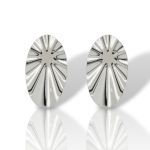 Σκουλαρίκια απο επιπλατινωμένο ασήμι 925° (code SVX2500708)