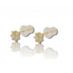 Gold plated  925º  earrings (code FC000694)