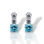 Σκουλαρίκια απο επιπλατινωμένο ασήμι 925° (code FC002820)