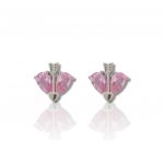  EROS Platinum plated silver 925 earrings  (code FC006648)