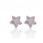 Platinum plated silver 925º  earrings (code FC008058)