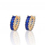 Orecchini in argento 925° dorato  (code FC008921)