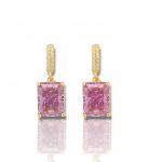 Οrecchini in argento placcato oro (code FC011563)