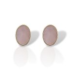 Orecchini in Argento Placcato Oro con Conchiglia Naturale (FC013940)