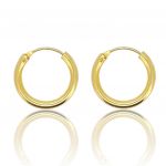 Gold plated silver 925º drop earrings  (code M2555)