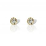 Gold plated silver 925º earrings (code M8204)