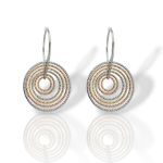 Σκουλαρίκια κρικάκι απο επιπλατινωμένο ασήμι 925° (code SVX1300410)