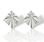 Σκουλαρίκια απο επιπλατινωμένο ασήμι 925° (code SVX2500704)