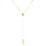 Golden rosary necklace k9  (code S279885)