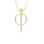 Girocollo  in oro giallo κ9  (code S233917)