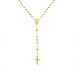 Golden rosary necklace k14   (code S265445)