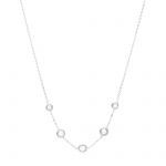 White Gold κ14 Necklace with Zircon (code S278312)