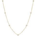 Κολιέ απο χρυσό κ9 με ζιργκόν  (code S279884)