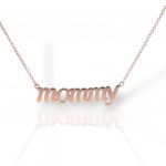 Rose gold Necklace Mommy (code P2291)