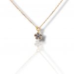 Collana  in oro rosa K18 con Zaffiri (code S247142)