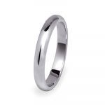 Fedi Nuziali in Platino 950º 3.4mm (code  FPU030PT)